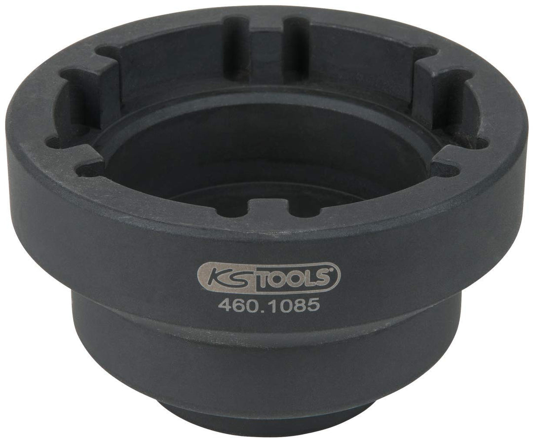 KS Tools 460.1085 3/4' Nutmuttern-Schlüssel mit 6 Zapfen für DAF, Innenzapfen 66mm
