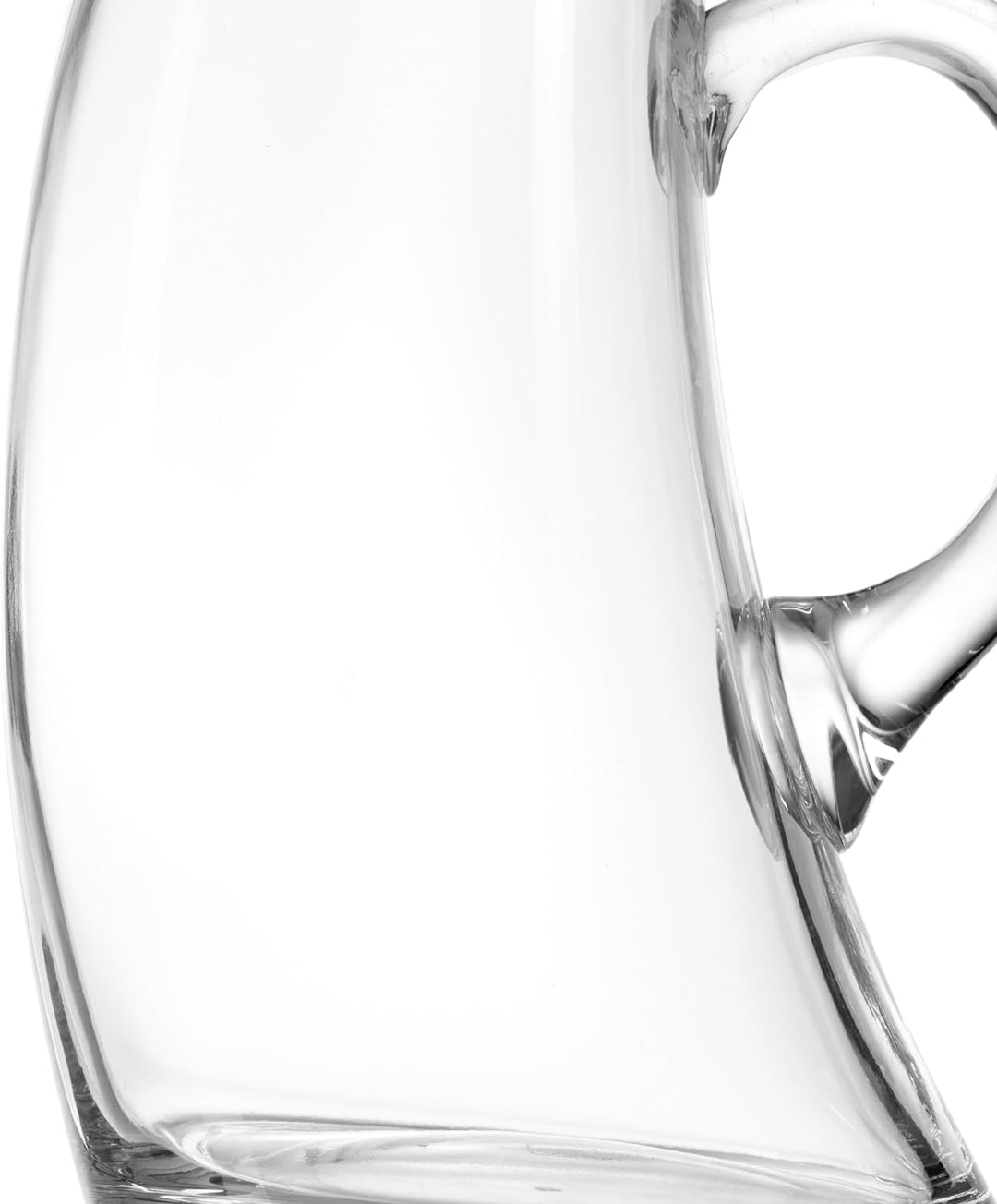 LEONARDO Swing Krug - Wasserkaraffe aus hochwertigem Glas - Inhalt 1,2 Liter - Spülmaschinenfest, ro