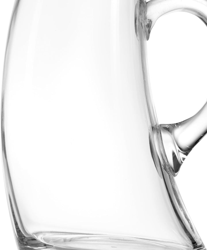 LEONARDO Swing Krug - Wasserkaraffe aus hochwertigem Glas - Inhalt 1,2 Liter - Spülmaschinenfest, ro