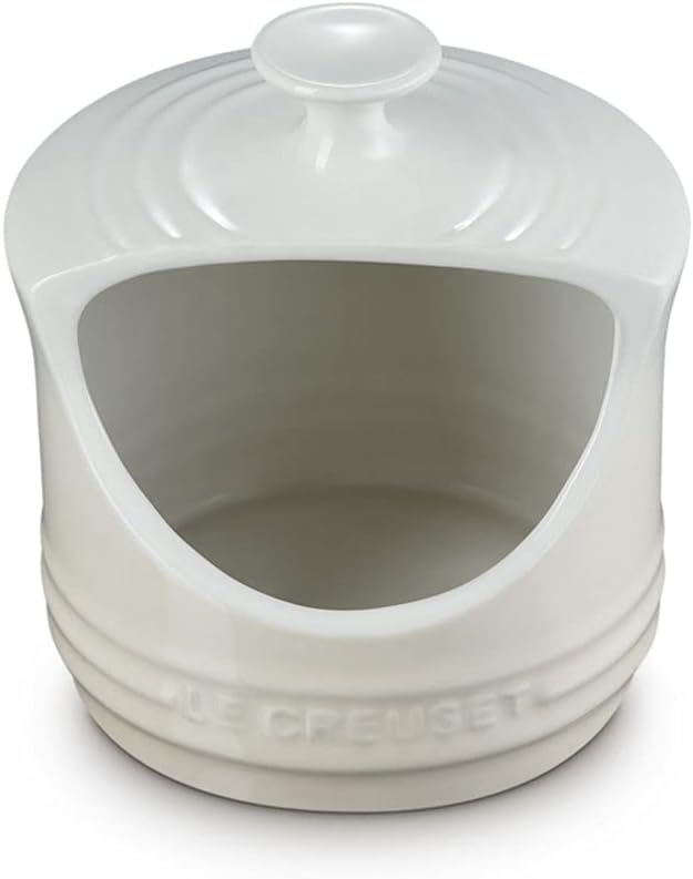 Le Creuset Steinzeug Salzgefäss, Steinzeug, Meringue, Meringue