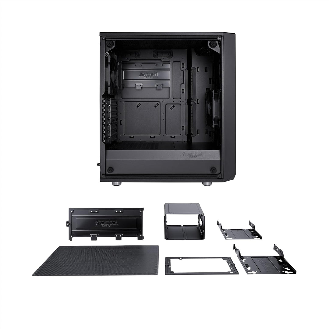 Fractal Design Meshify C Solid Side Panel Black Solid Side Panel, Black Solid Side Panel