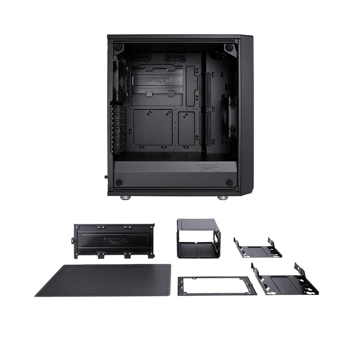 Fractal Design Meshify C Solid Side Panel Black Solid Side Panel, Black Solid Side Panel