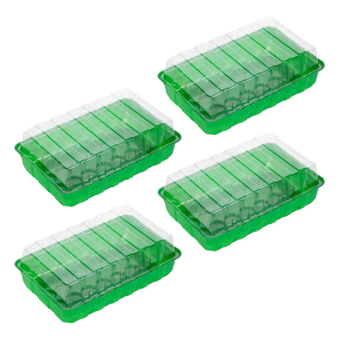 mgc24 4er Set Zimmergewächshaus 36x22x13cm 36 x 22 x 13 cm 4 Stück, 36 x 22 x 13 cm 4 Stück