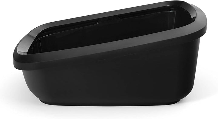 PeeWee EcoGranda - Katzentoilette - Starter-Paket Schwarz, Schwarz