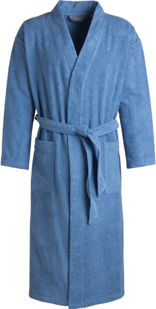Egeria TOPAS Unisex Bademantel in Kimonoform für Damen und Herren, Grösse XL, Farbe Regatta regatta