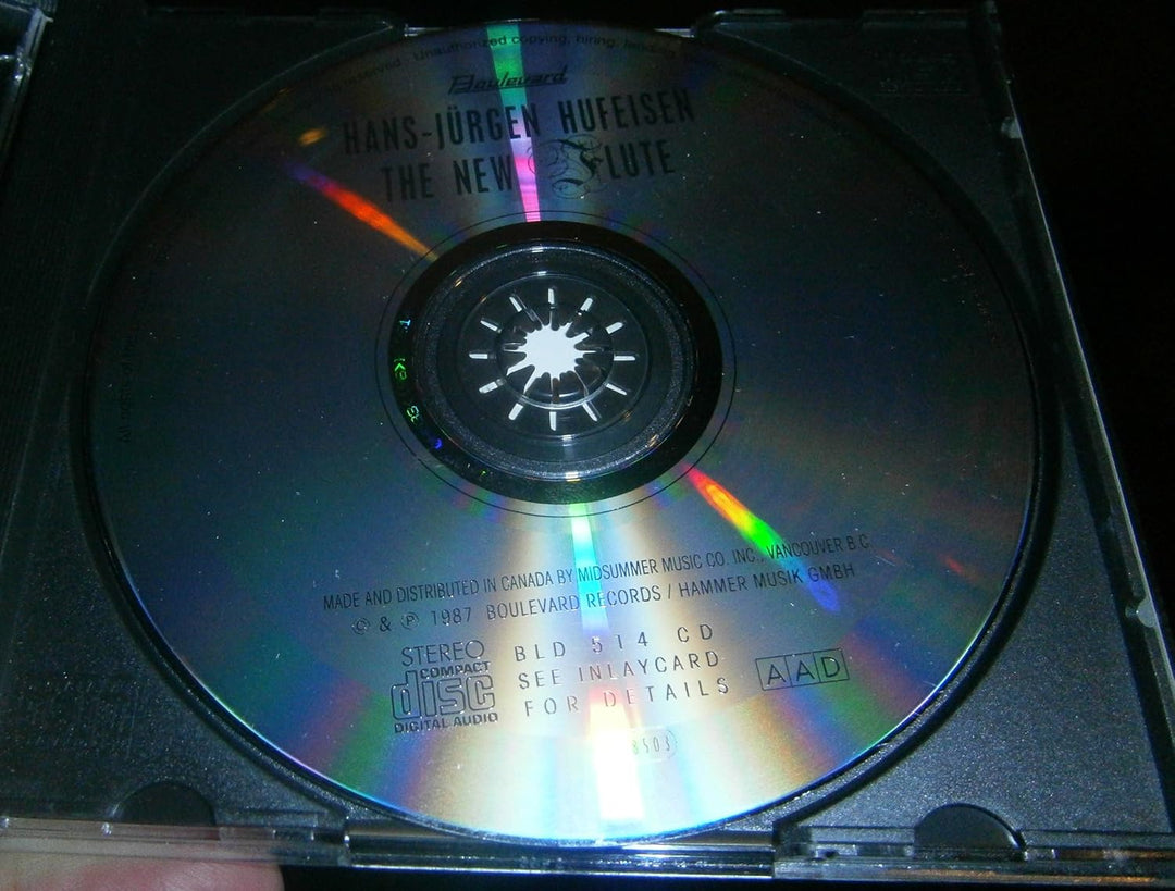 Die Neue Flöte, Audio-CD
