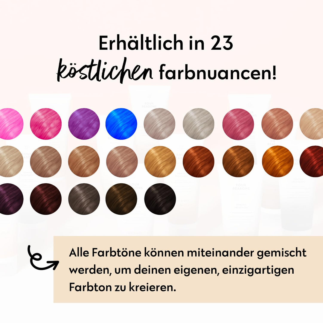 Four Reasons Haartönung Conditioner - Bronze Rot - Natürliche Spülung und Intensivtönung für Haare -