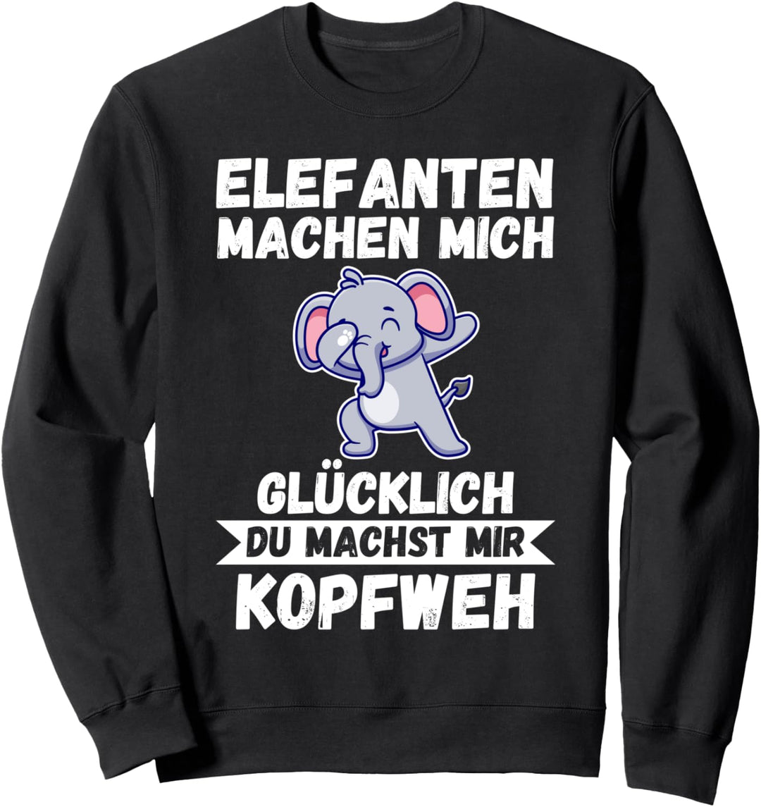 Elefant Elefanten Sweatshirt