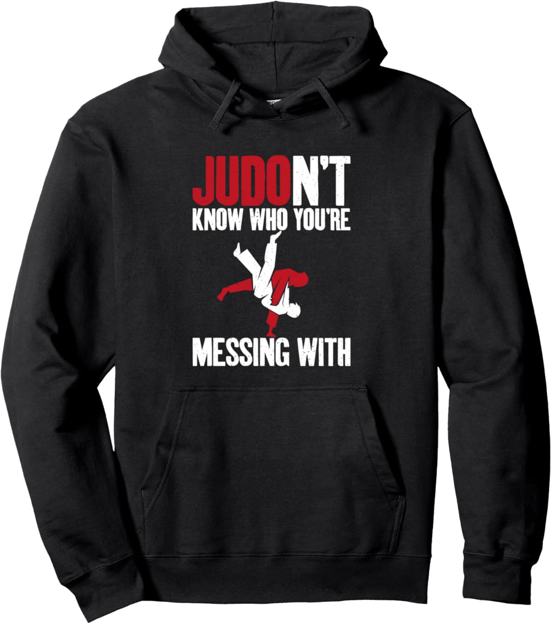 Judo Kampfsport Saying Pullover Hoodie