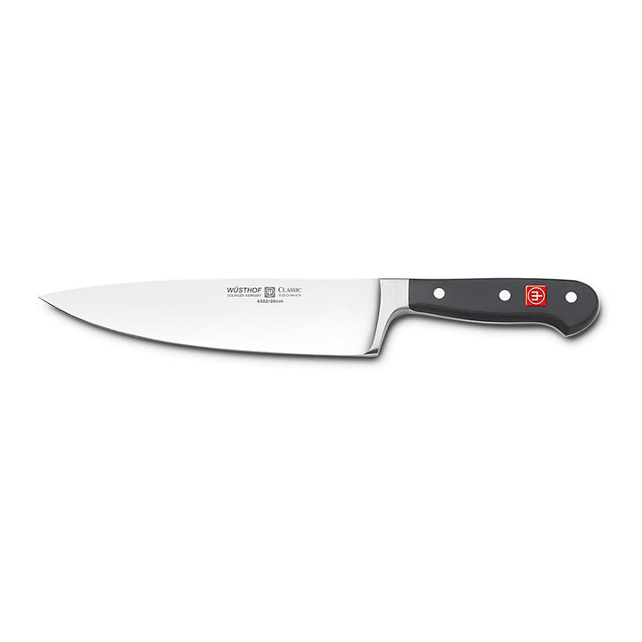 Wüsthof 4582/20 Kochmesser, Classic (4582-7/20), 20 cm Klingenlänge, geschmiedet, rostfreier Edelsta