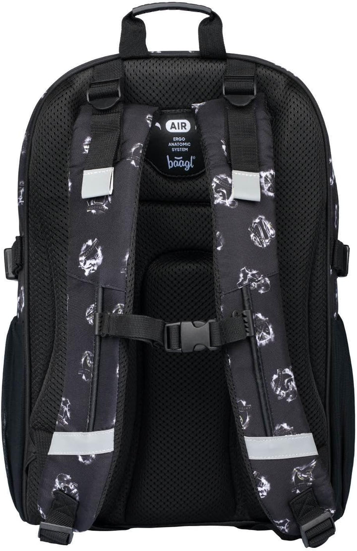Baagl Schulrucksack Set Jungen Mädchen 3 Teilig, Schultasche für Grundschule Volksschule, Grundschul