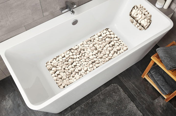 Kleine Wolke Wanneneinlage Stepstone, Mehrfarbig, Grösse 36 x 92 cm Natur Wanneneinlage 36 x 92 cm S