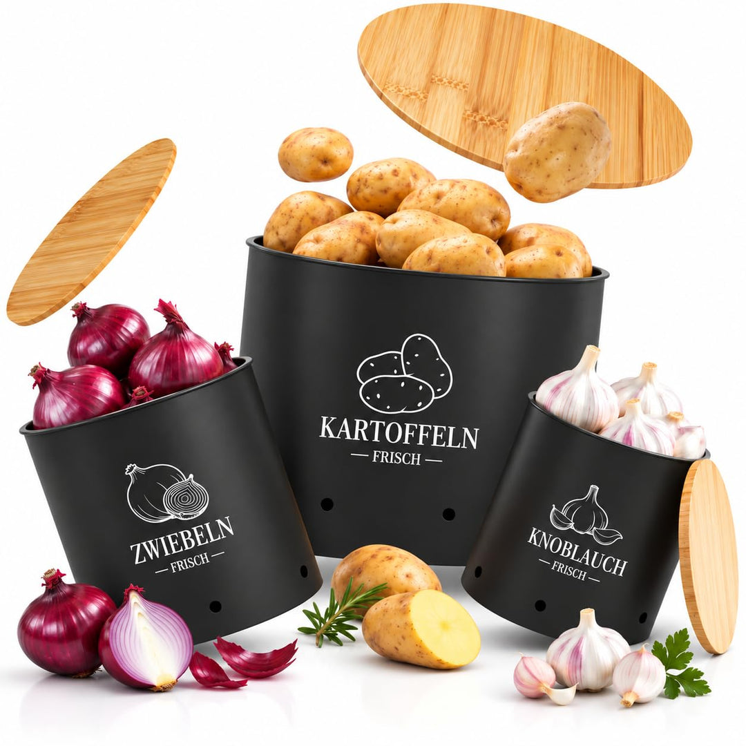 Kartoffel Aufbewahrungsbox 3er Set