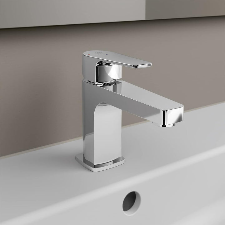Ideal Standard BC683AA Cerafine D Waschtischarmatur Auslaufhöhe 80mm ,,BlueStart", ohne Ablaufgarnit