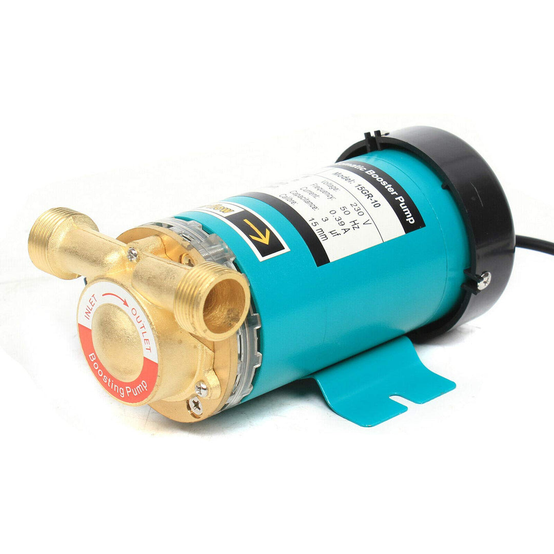 Druckerhöhungspumpe, 120W 25L Umwälzpumpe Heisswasserpumpe 220V Wasserpumpe Hauswasserwerk Automatis