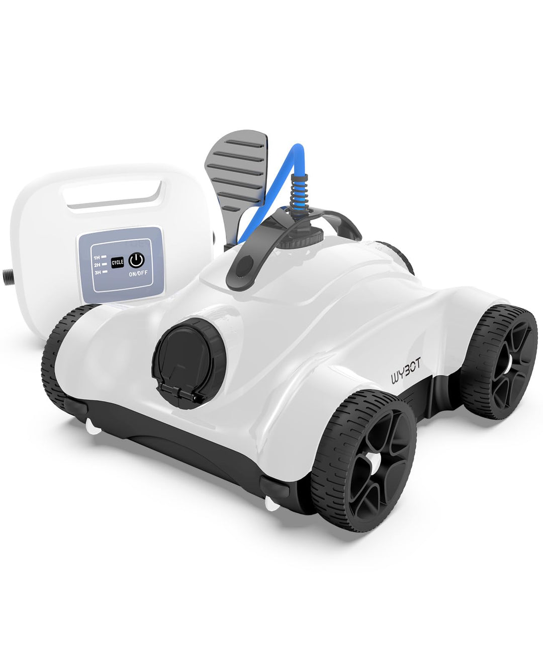 WYBOT Poolroboter Automatische mit Leistungsstarke Reinigung, Poolsauger Boden Geeignet für Flachem