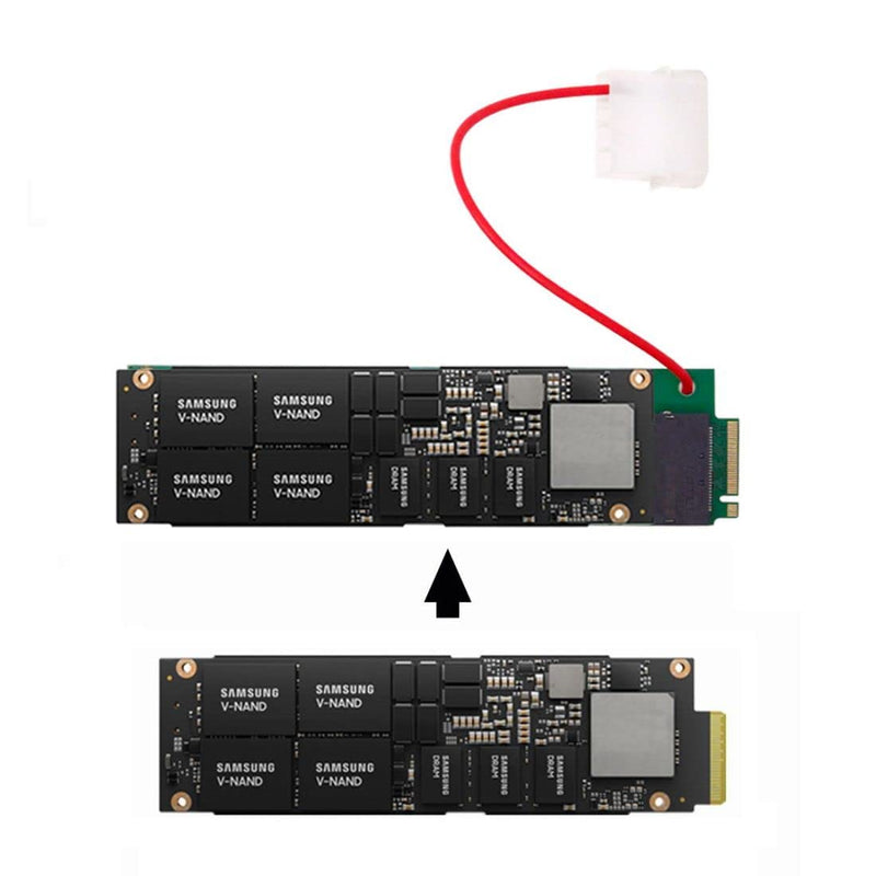 ChenYang CY EDSFF 1U Short SSD E1.S Ruler GEN-Z auf M.2 NVMe NGFF M-Key 4X Host Carrier Adapter mit