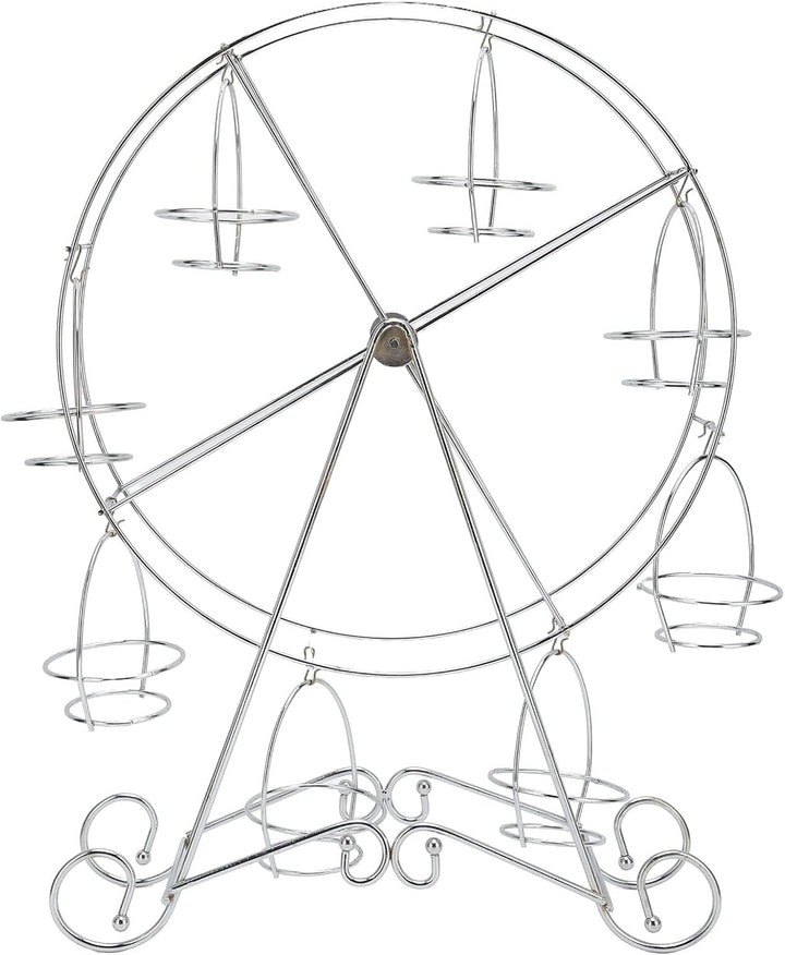 Kuchenständer, Muffin Riesenrad Karusell Ständer 8 Tassen Dessert Display Halter Serviertablett Karu