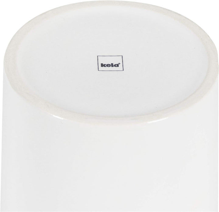 Kela Salena Zwiebeltopf, Keramik, weiss, 15.5 x 15.5 x 21 cm, Zwiebeltopf