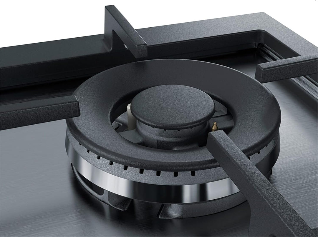 Siemens EC6A5HB90D iQ500 Gaskochfeld / 4 Heizelemente / 58.2 cm / Edelstahl