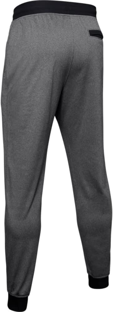 Under Armour Herren Sportstyle Tricot Jogger Hosen XXL Carbon Heather / Black, XXL Carbon Heather /