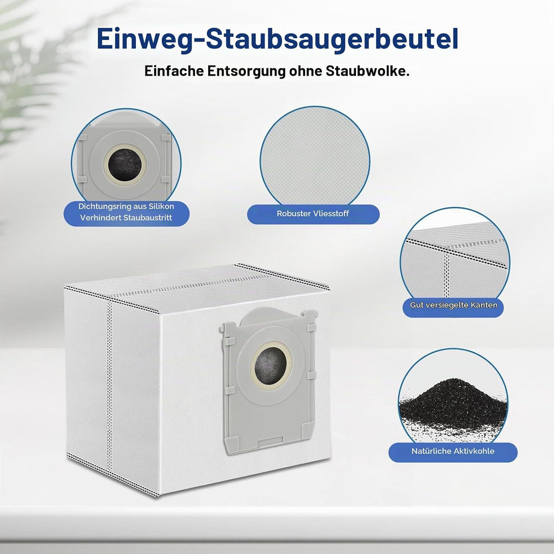 VIEWALL T90 Zubehör für ECOVACS DEEBOT T90 Omni,T90 Pro Omni,X12 Pro,X12 Pro Omni Staubsauger,1 Haup