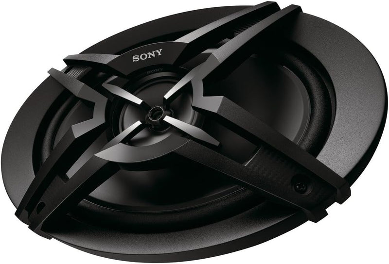 Sony XSFB6920E.EUR 16 x 24cm 2-Wege Auto-Lautspecher mit 420 Watt Maximalleistung schwarz 16 x 24 cm