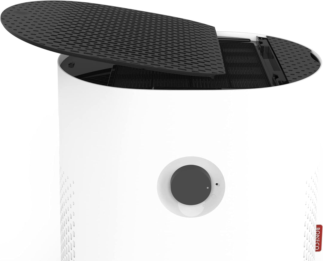 BONECO Luftbefeuchter W220 I 6L Wassertank I für Räume bis 50 m² I sehr leise, W220