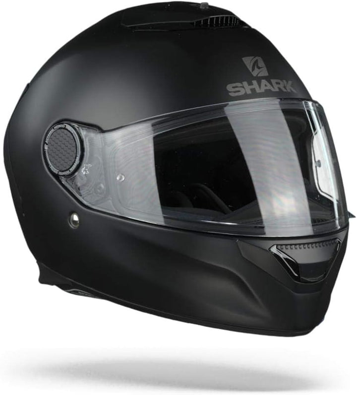 Shark Herren Nc Motorrad Helm, Schwarz, XS