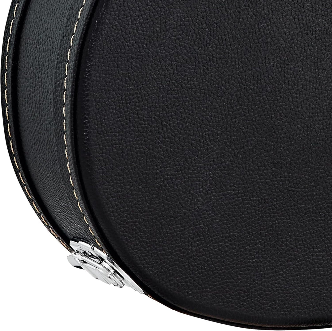 Ortega Guitars Koffer für F-Style Mandoline - schwarz, flat top, Economy Series, chrom Hardware (OMC