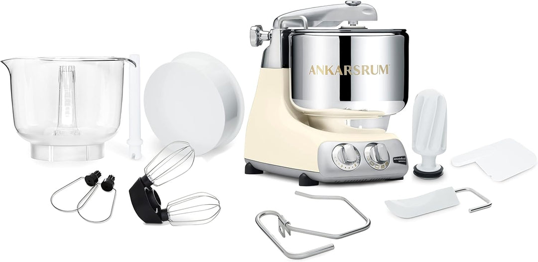 Ankarsrum 6230 CRL Assistent Original Basis Küchenmaschine, Leichte Creme
