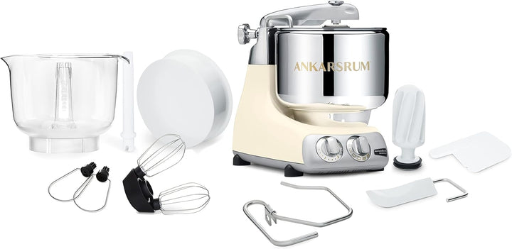 Ankarsrum 6230 CRL Assistent Original Basis Küchenmaschine, Leichte Creme