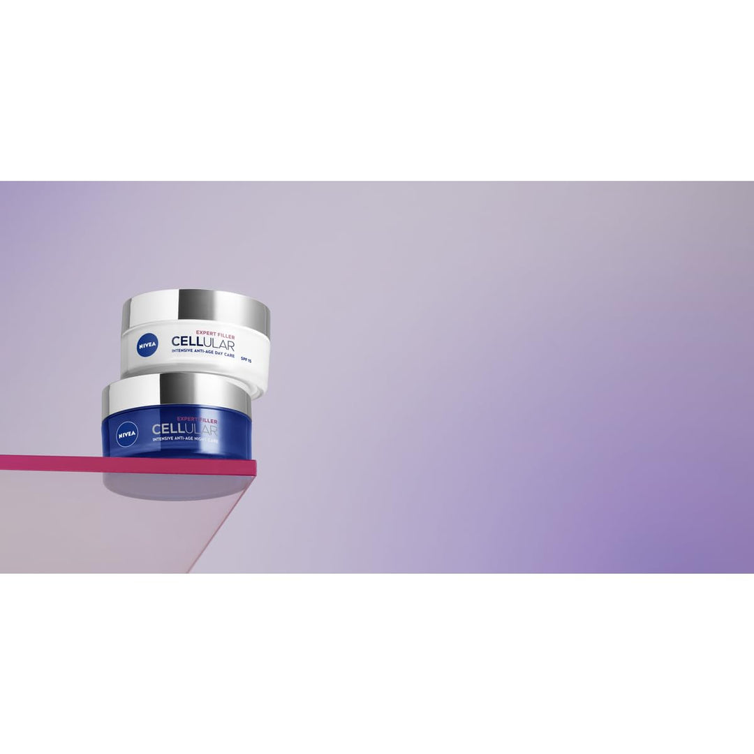 NIVEA 2er Pack - Cellular Filler Tages- und Nachtcreme, 2 x 50 ml