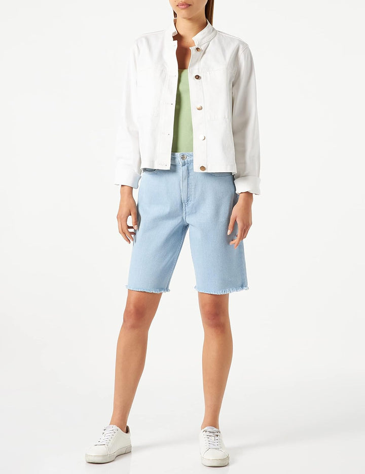 Tommy Hilfiger Damen DNM Classic Straight Aby Shorts 28W Aby, 28W Aby