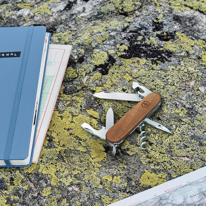 Victorinox Schweizer Taschenmesser, Spartan, Swiss Army Knife, Multitool, 10 Funktionen, Kombi-Spitz