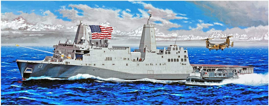 Trumpeter 005616 1/350 LPD-21 USS New York Plastikmodellbausatz