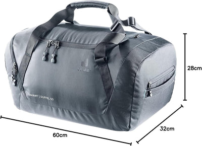 deuter AViANT Duffel 50 50 L Schwarz, 50 L Schwarz