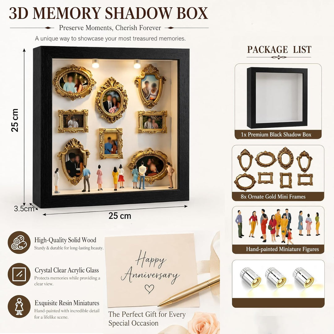 Bilderrahmen Museum Mini Kleine Bilderrahmen Vintage Mini Museum DIY, Personalisierte DIY Silhouette