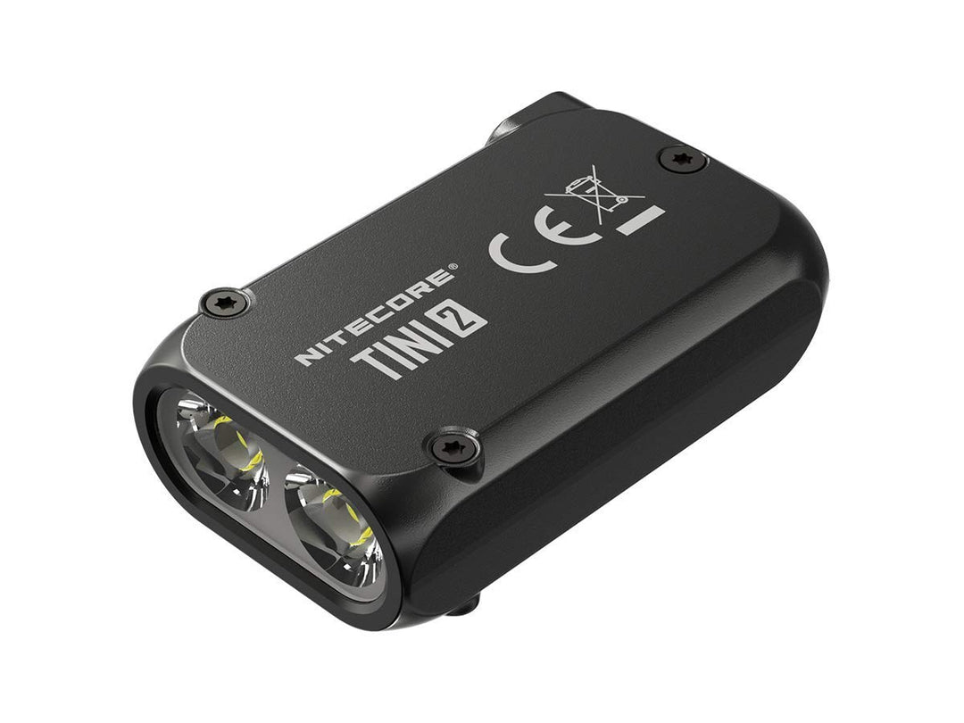Nitecore Tini2 GR Schlüsselanhängerlampe, Unisex, Schwarz, 50 mm, Schwarz