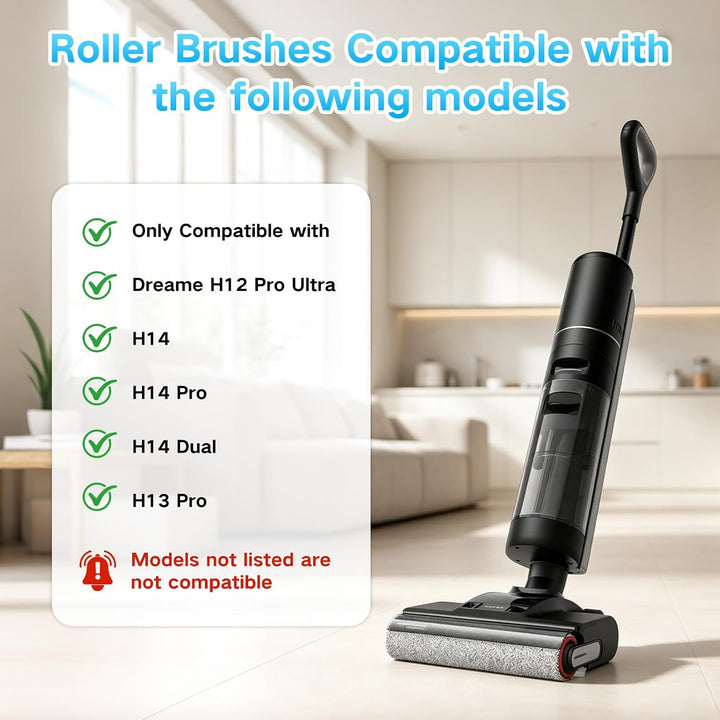 Rollenbürste für Dreame H12 Pro Ultra/H14/H14 Pro/H14 Dual/H13 Pro H12 Pro Ultra/H14/H13 Pro Rollenb