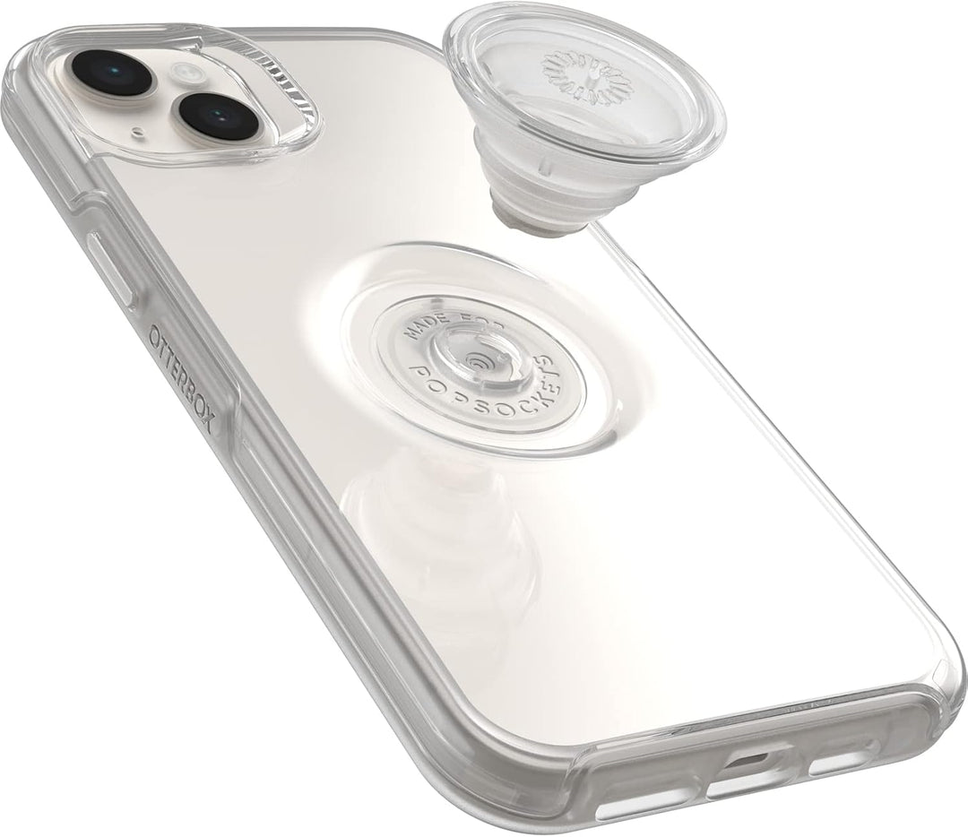OtterBox Otter+Pop Hülle für iPhone 14 Plus, stossfest, sturzsicher, schützende Hülle mit PopSockets