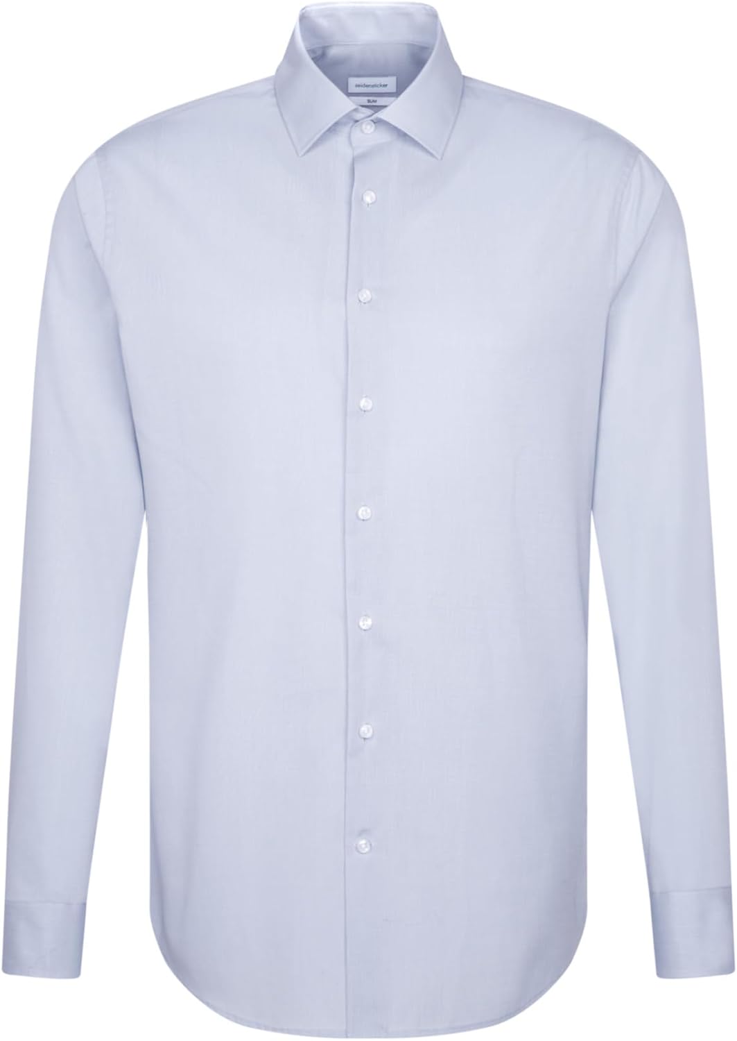 Seidensticker Herren Slim Bügelfrei Business Kent Extra Langer Arm Shirt 37 Hellblau, 37 Hellblau