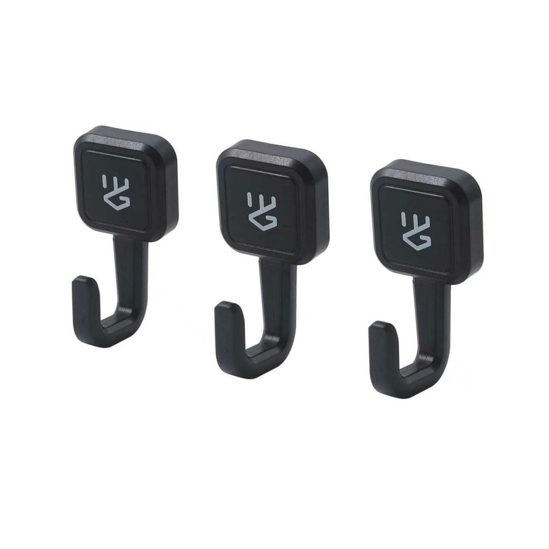 GEDA Grill Magnethaken 3er-Set, BBQ Magnetische Werkzeughaken, Gillhaken, Kühlschrank-Outdoor-Grillz