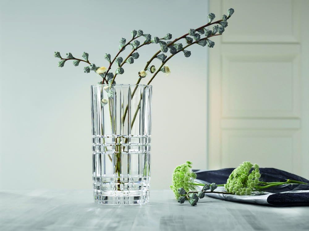 Spiegelau & Nachtmann, Vase, Kristallglas, 28 cm, Square, 0097782-0 28 cm Vase, 28 cm Vase
