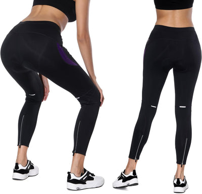 Santic Fahrradhose Damen Gepolstert Lang Radhose Damen Lang Radle rhose Damen Gepolstert auch für MT