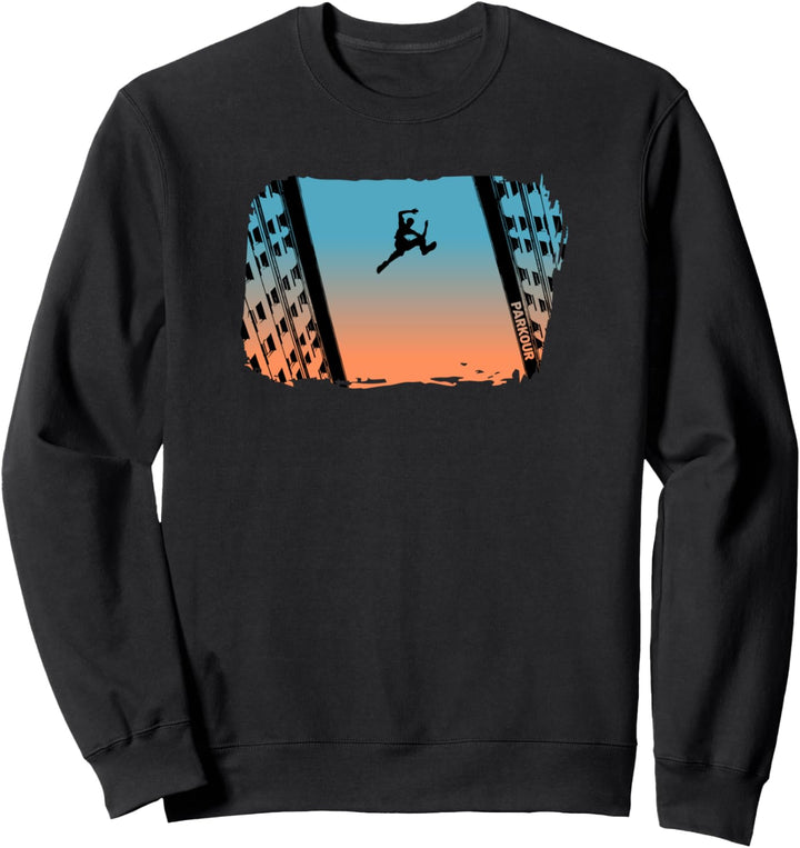 Geschicklichkeitssprung Freerunning Parkour Sweatshirt