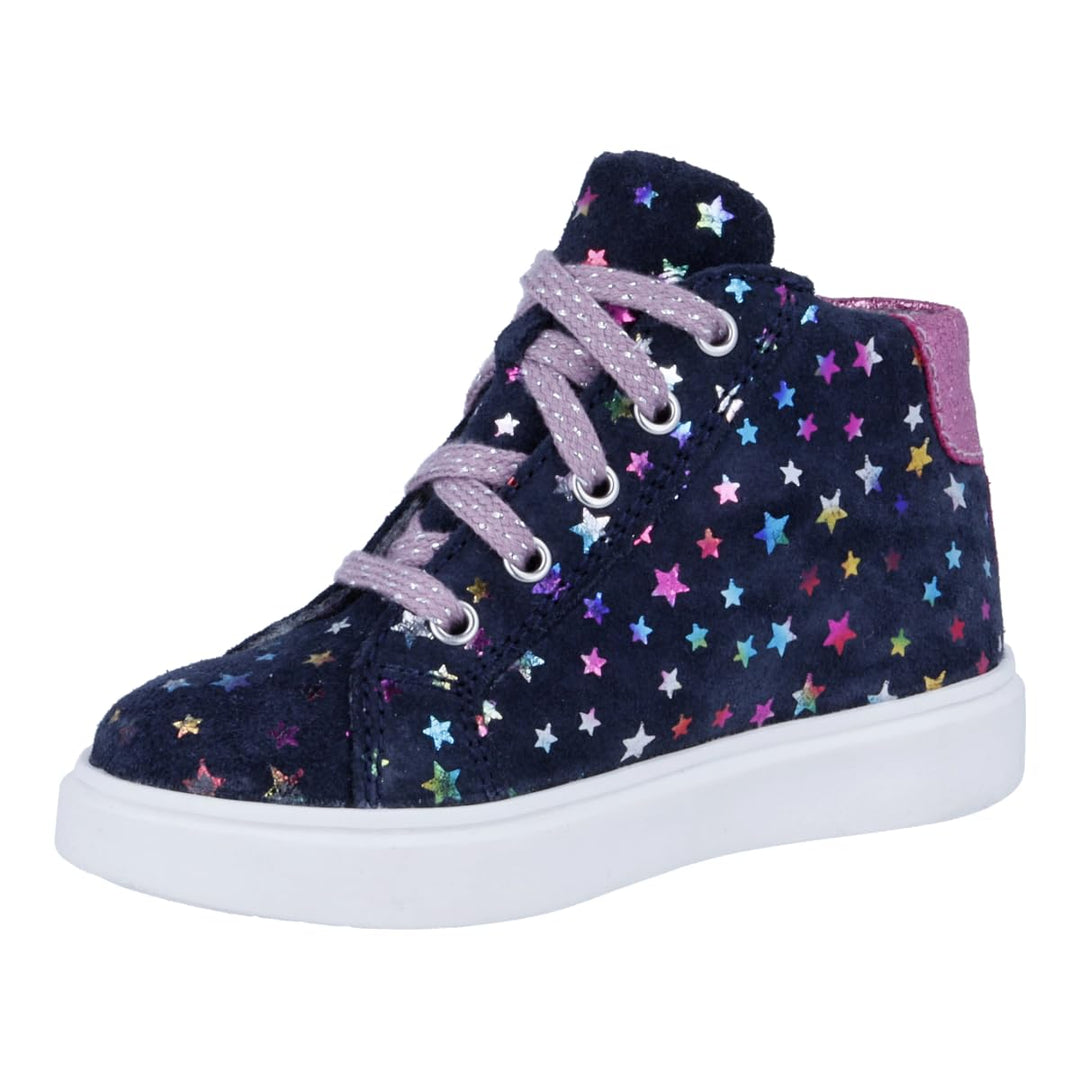 Richter Kinderschuhe Mädchen Flora Sneaker 29 EU Marine Candy, 29 EU Marine Candy