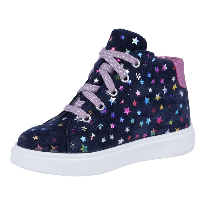 Richter Kinderschuhe Mädchen Flora Sneaker 29 EU Marine Candy, 29 EU Marine Candy