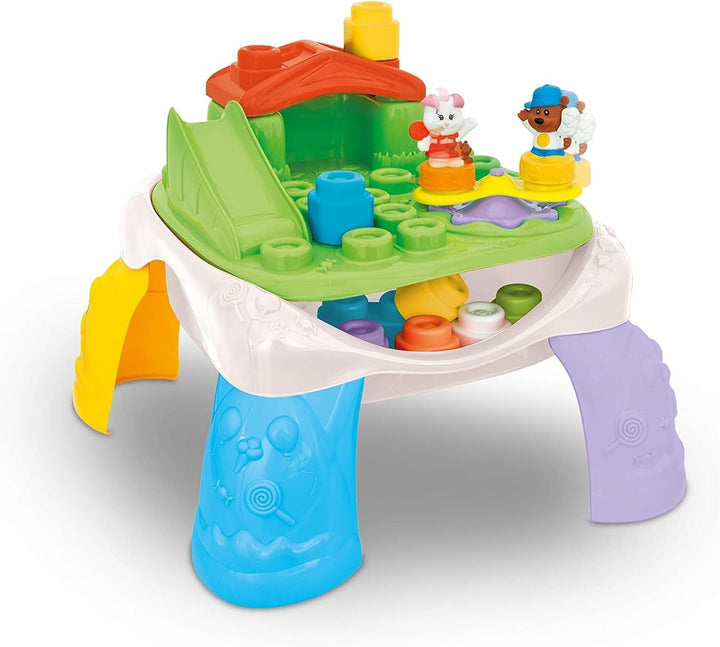 Clementoni 14829 Soft Clemmy Tavolo Parco Giochi, Multicolore, XL