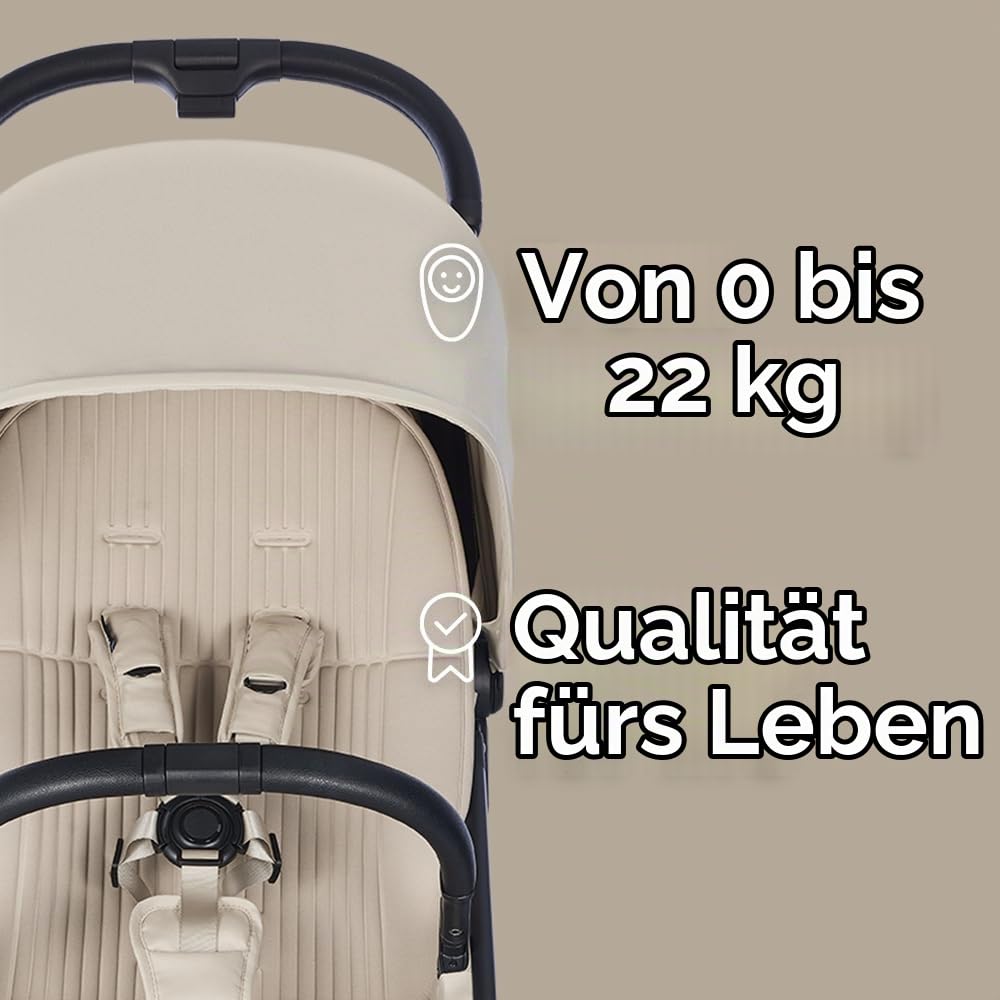 Easywalker Rockey S - Bright Taupe, Bright Taupe